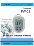 Blood and Infusion Warmer- FW-03