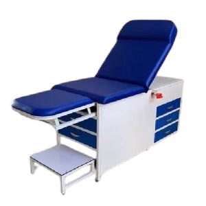 Examination Couch With Multiple Drawers